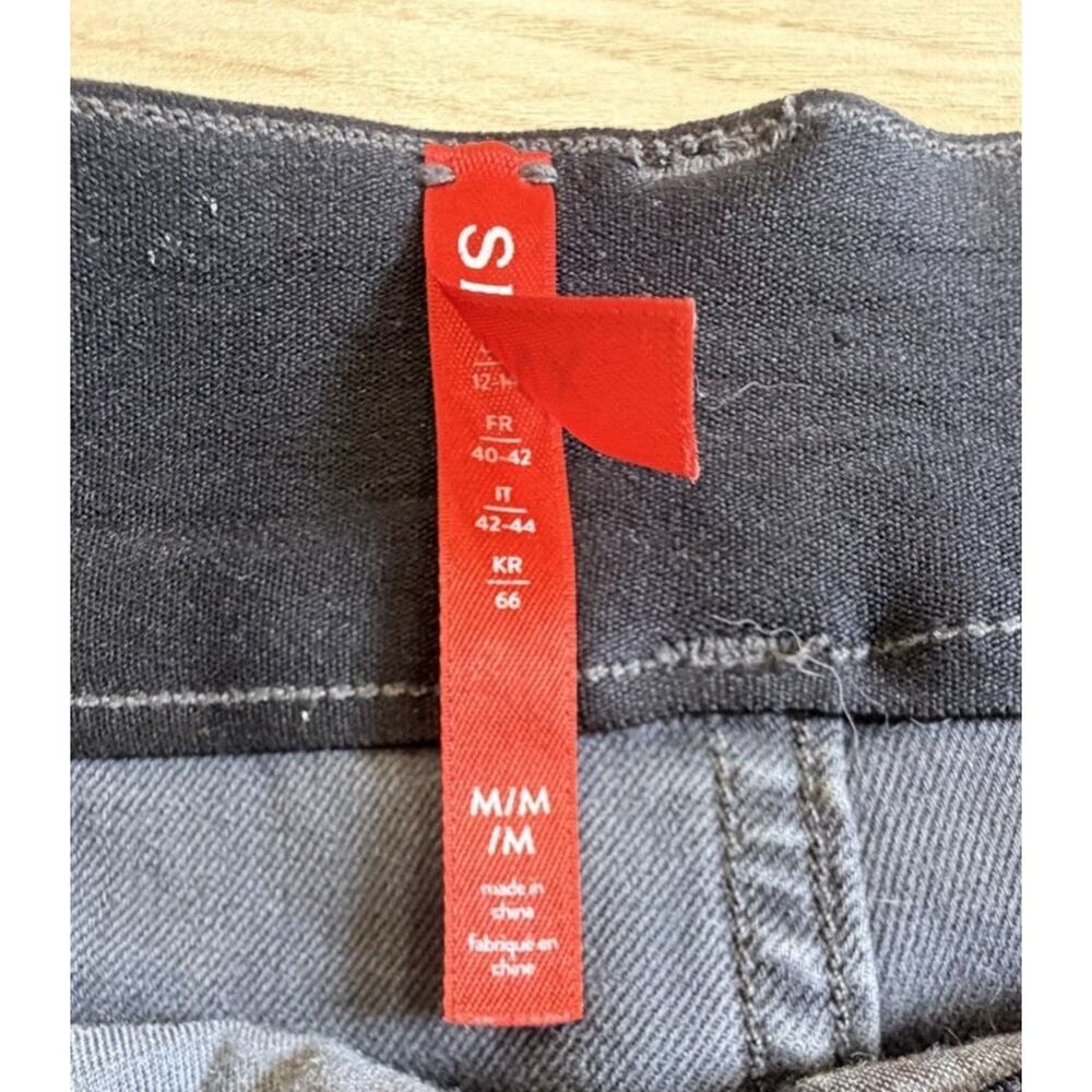 Spanx Shorts Women's Size Medium Blue Pull On Twill Chino Shorts - Picture 7 of 8